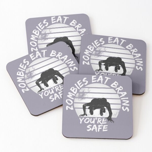 Item preview, Zombies Eat Brains you're, Funny Halloween gift designed and sold by CareShare Design.