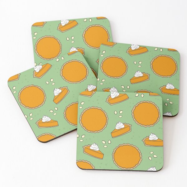 Item preview, Pumpkin Pie and Seeds Fall Pattern designed and sold by Squeezenthnku.