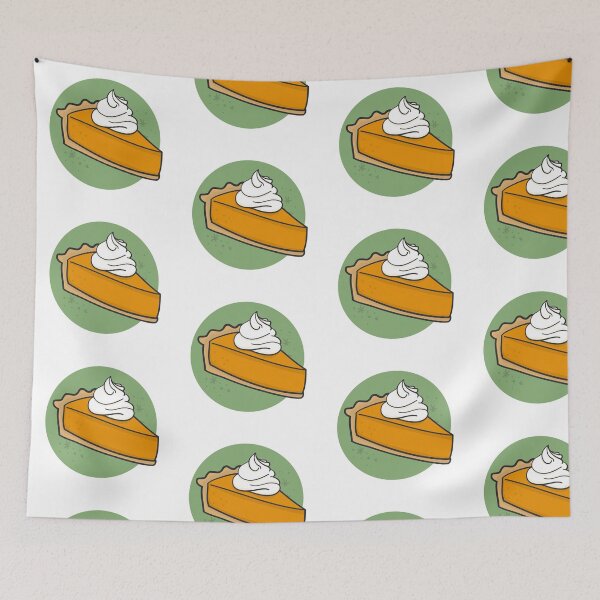 Item preview, Pumpkin Pie and Seeds Fall Pattern designed and sold by Squeezenthnku.