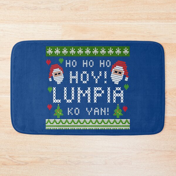 Item preview, HO HO HOY LUMPIA KO YAN SANTA PINOY CHRISTMAS designed and sold by aydapadi.