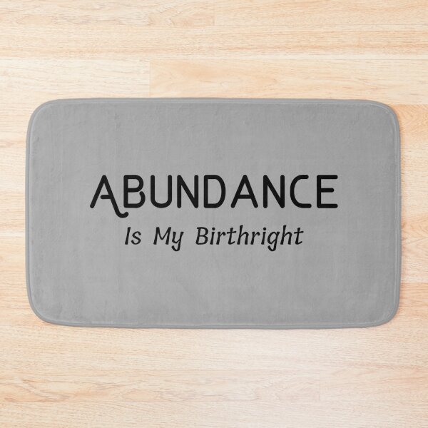 Item preview, Abundance Is My Birthright: Gray Selection designed and sold by Intuitive Engines Apparel Co..