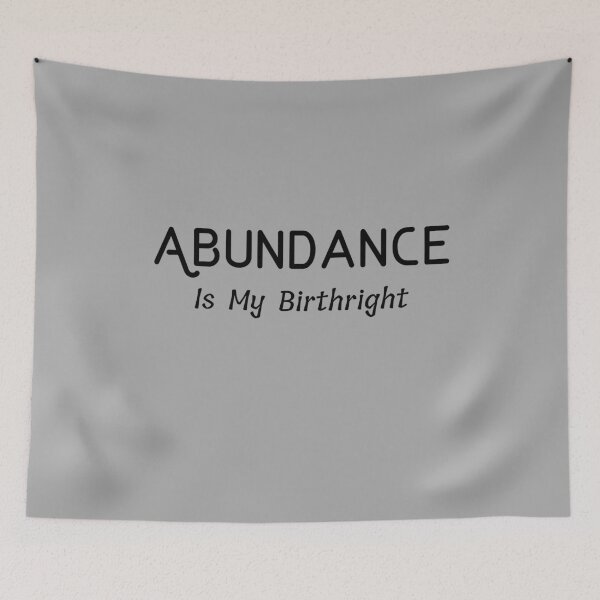 Item preview, Abundance Is My Birthright: Gray Selection designed and sold by Intuitive Engines Apparel Co..