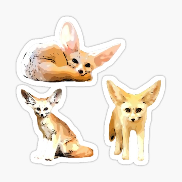 fox baby, super cute animal babies, fox outfits' Sticker