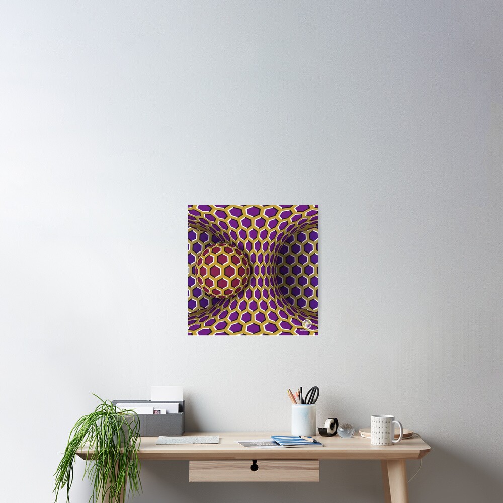 Motion Illusion Poster