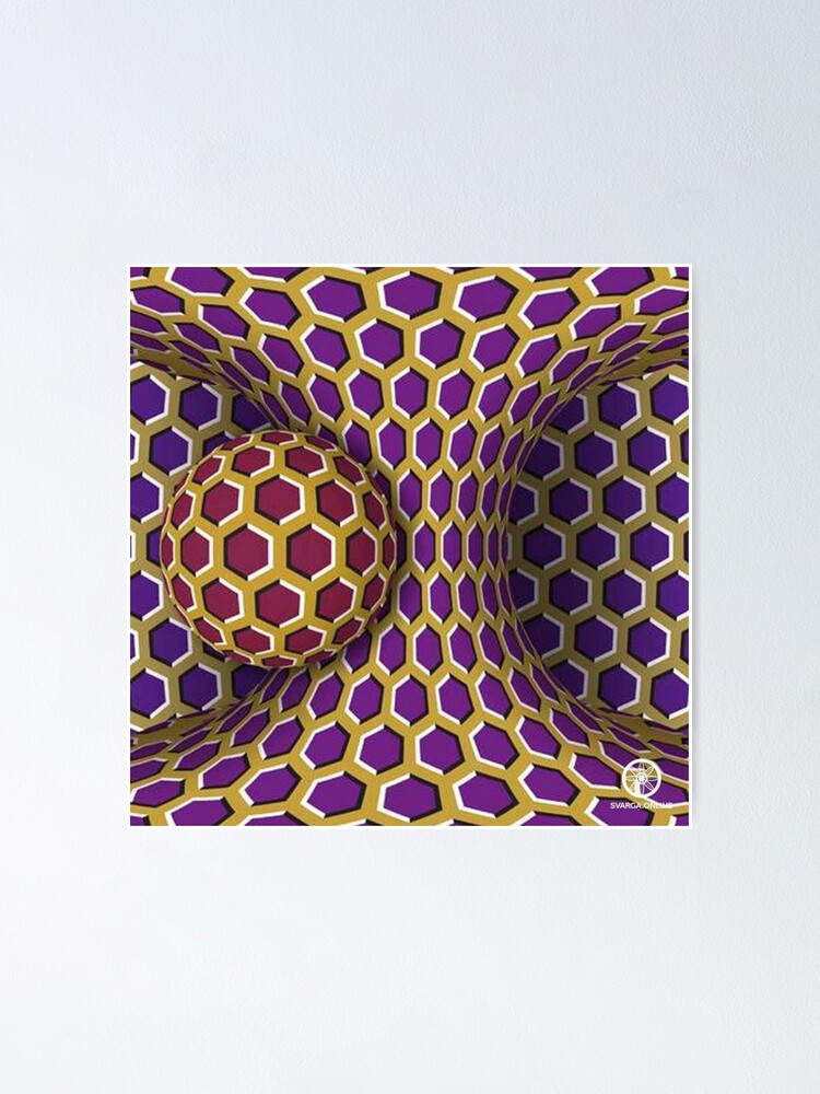 Alternate view of Motion Illusion Poster