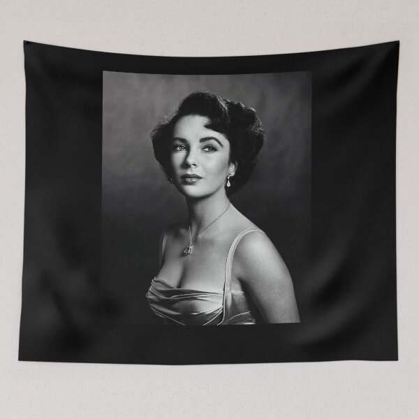 Aperçu de l'œuvre ELIZABETH TAYLOR: impression photo publicitaire vintage créée et vendue par posterbobs.