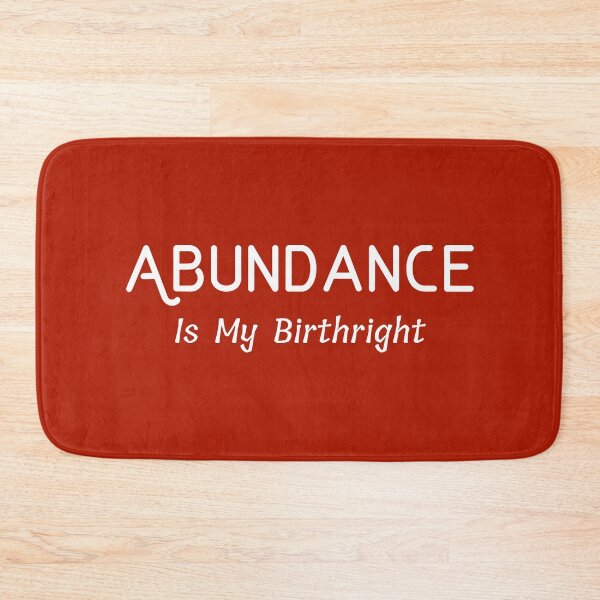 Item preview, Abundance Is My Birthright: Red Selection designed and sold by Intuitive Engines Apparel Co..