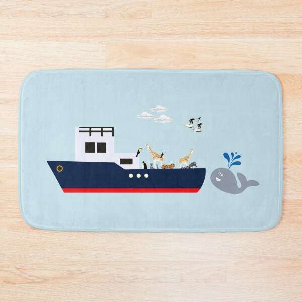 Item preview, Animals on Ship Print designed and sold by MarcSabuncu.
