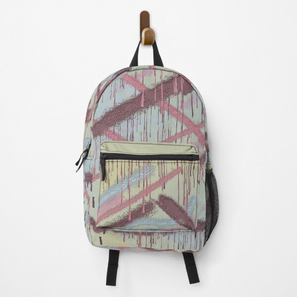 Item preview, Panoramic improvisation in green, pinks, and blue designed and sold by Bentley Davis.