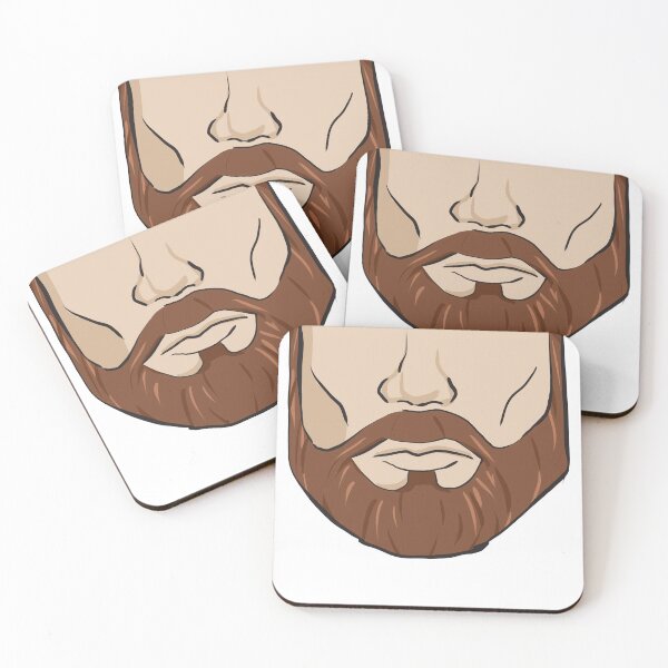 Item preview, Male Bearded Face Mask designed and sold by AMHarkness.