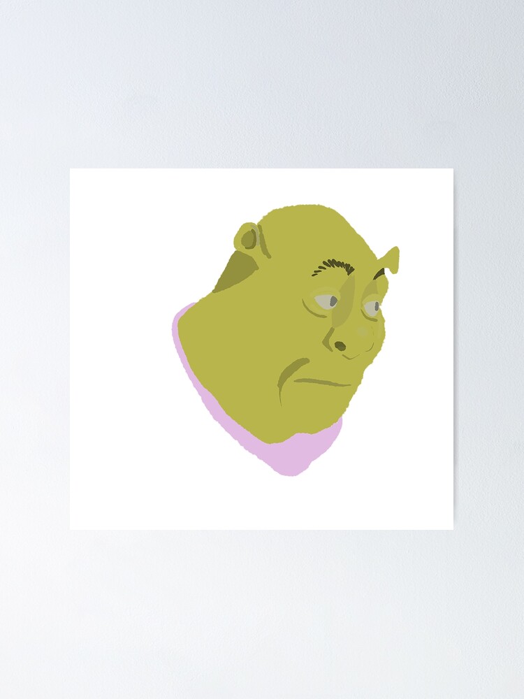 Shrek Meme Sticker for Sale by yeehawboyy