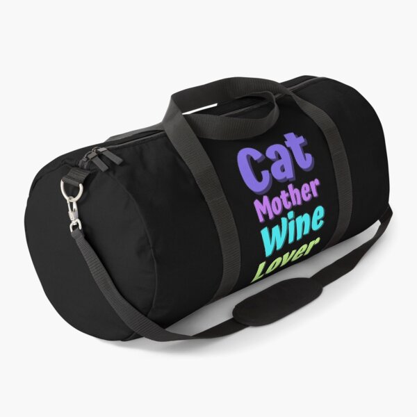 Item preview, Cat Mother Wine Lover, Funny Quote designed and sold by hectorgool.