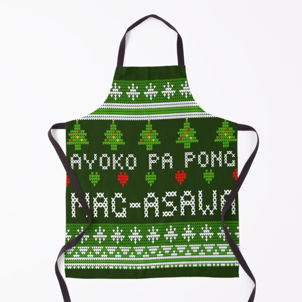 Item preview, PINOY UGLY XMAS SWEATER AYOKO PA PO MAG ASAWA GREEN designed and sold by aydapadi.