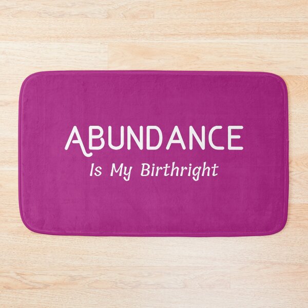 Item preview, Abundance Is My Birthright: Purple Selection designed and sold by Intuitive Engines Apparel Co..