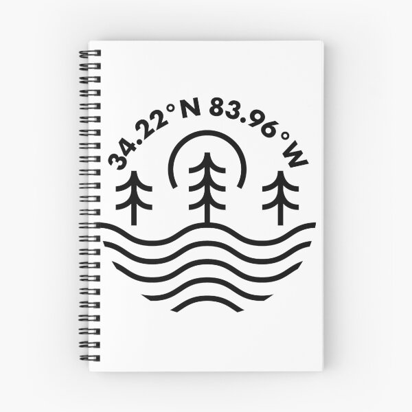 Item preview, Lake Lanier Coordinates designed and sold by HalpinDesign.