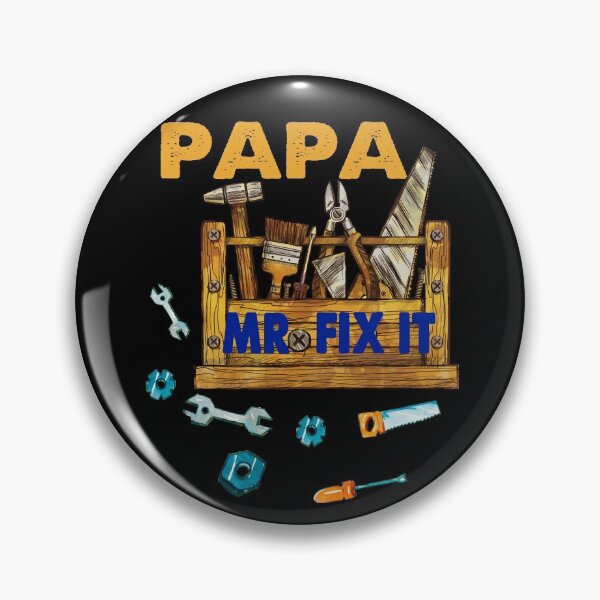 Item preview, Papa Mr Fix it Happy Father's Day Gifts designed and sold by KirstybShop.