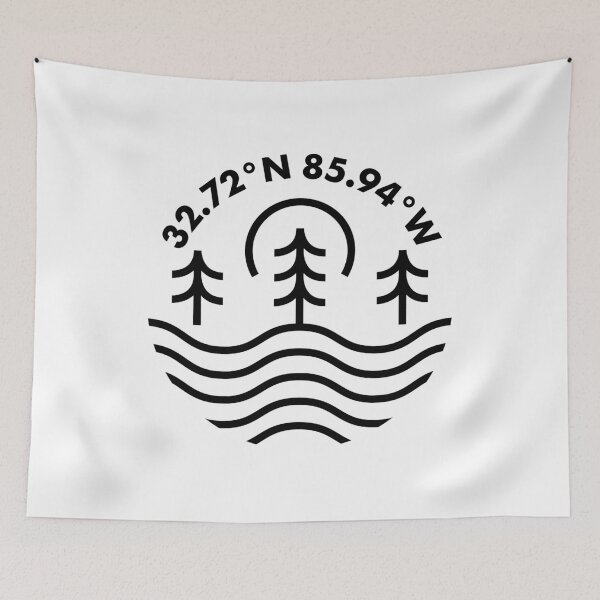 Item preview, Lake Martin Coordinates designed and sold by HalpinDesign.