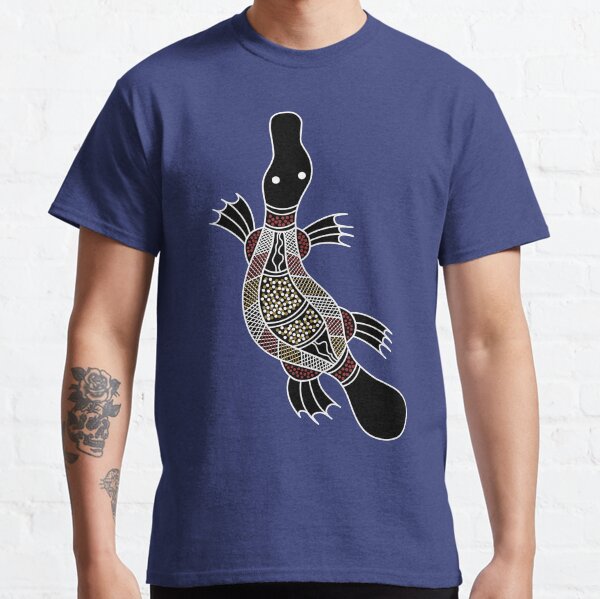 Authentic Aboriginal Art - Platypus Classic T-Shirt