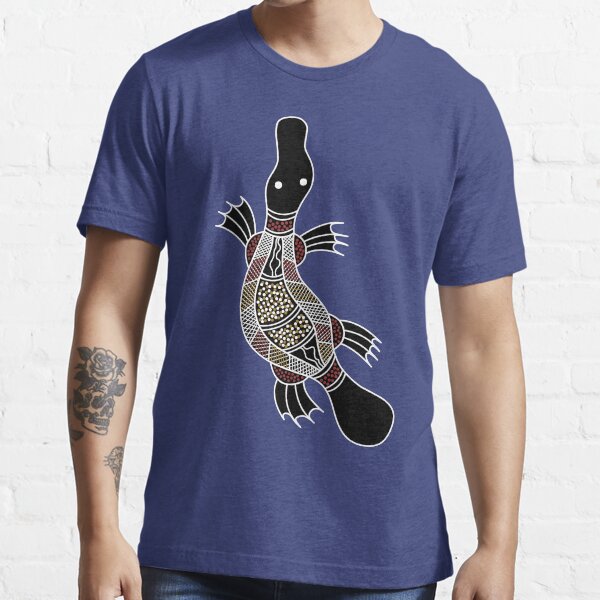 Authentic Aboriginal Art - Platypus Essential T-Shirt