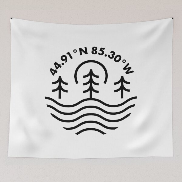 Item preview, Torch Lake Coordinates designed and sold by HalpinDesign.