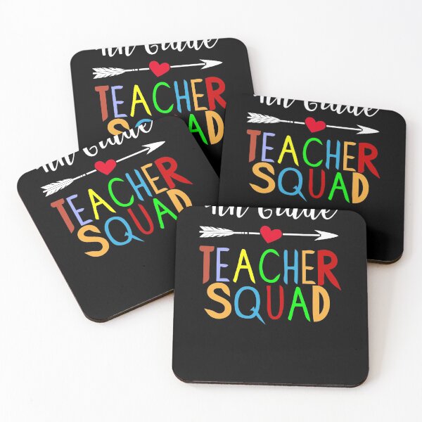 Item preview, 4th Grade Teacher Squad , Fourth Grade Teacher Gift designed and sold by majidkacm.