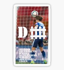 D (fence) Sticker