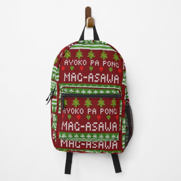Item preview, PINOY UGLY XMAS SWEATER AYOKO PA PO MAG ASAWA RED designed and sold by aydapadi.