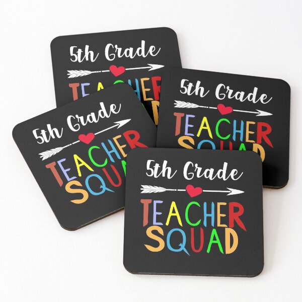 Item preview, 5th Grade Teacher Squad , fifth Grade Teacher Gift designed and sold by majidkacm.