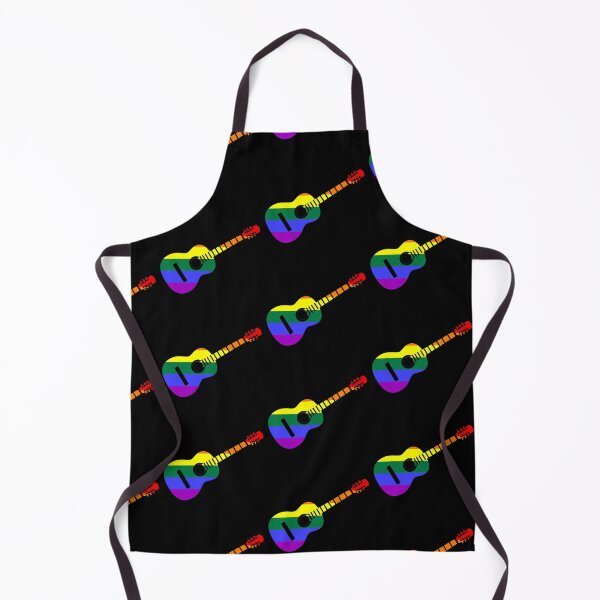 Item preview, Rainbow guitar Rainbow Pride By Bent Sentiments LGBT gay lesbian interest  designed and sold by bentsentiments.