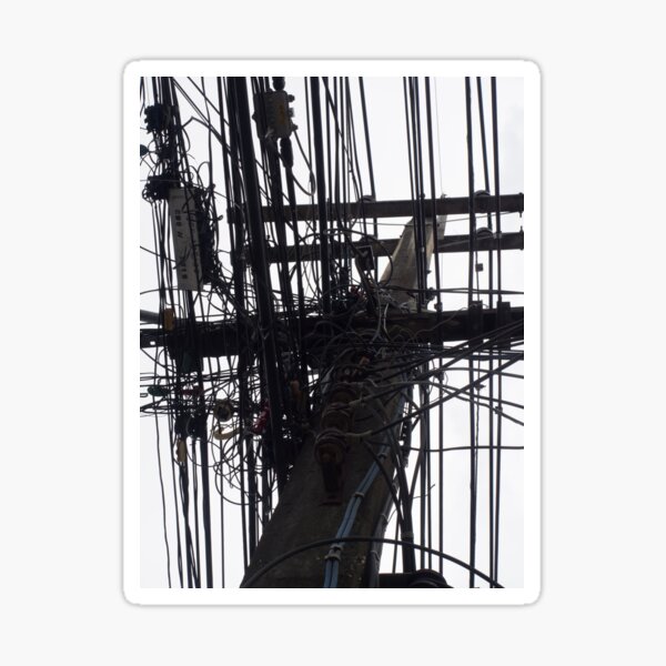 Item preview, Plenty Of Power Lines Koh Samui designed and sold by Michael McGimpsey.