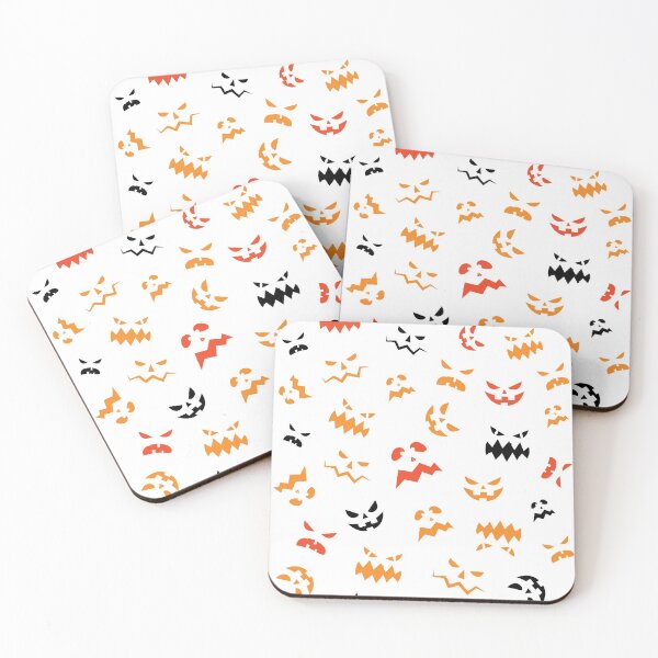 Item preview, Halloween pumpkin face pattern designed and sold by Happiness Creators.