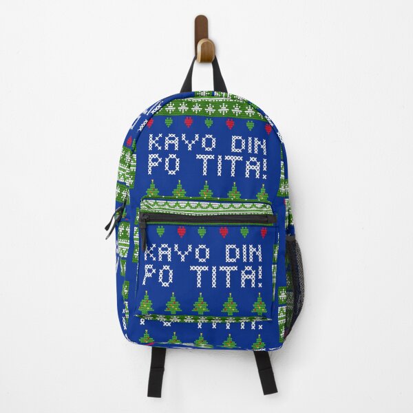 Item preview, UGLY CHRISTMAS SWEATER FILIPINO NAVY BLUE designed and sold by aydapadi.