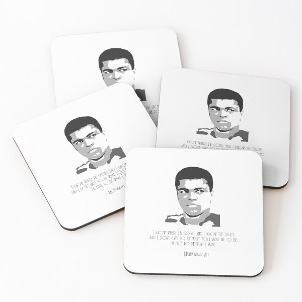 Item preview, Muhammad Ali I Know Where I’m Going Quote designed and sold by CreativeEmpires.
