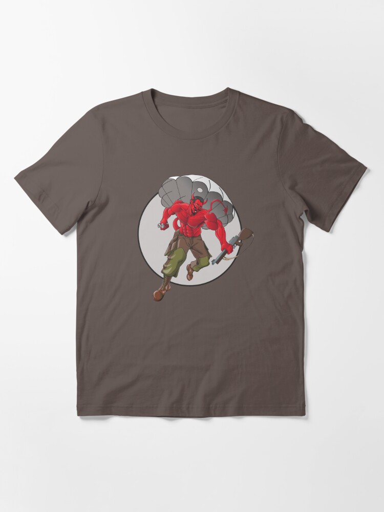 Alternate view of Airborne Devil Essential T-Shirt