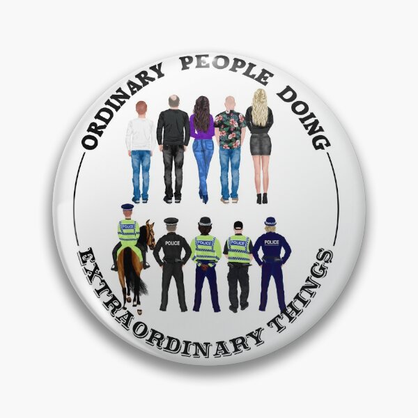 Item preview, Ordinary People/Police designed and sold by FireGirlinOz.