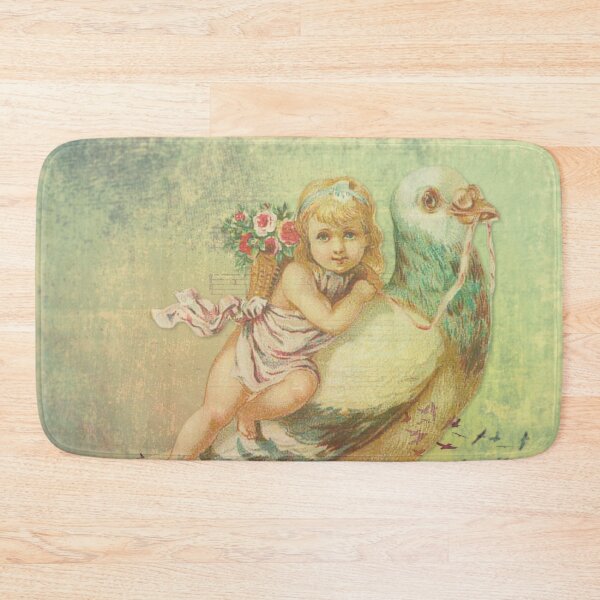 Item preview, Little Girl Cherub On A Very Large Bird designed and sold by DeeElle.