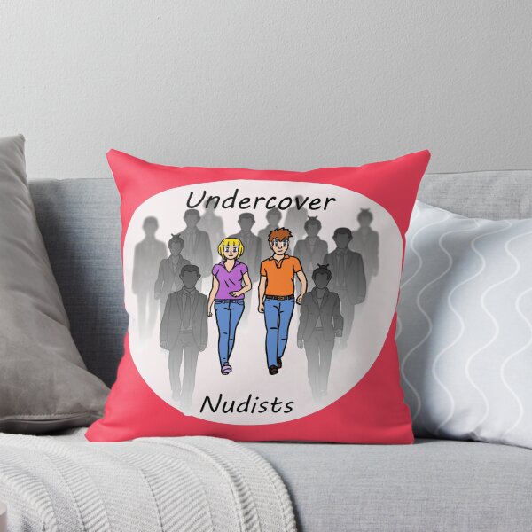 Item preview, Undercover Nudists (Couple) designed and sold by Nude-is-Life.