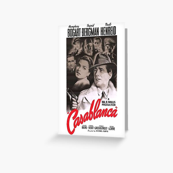 Movie Poster Merchandise Greeting Card