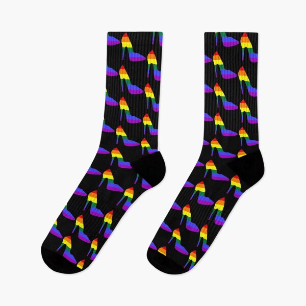 Item preview, Rainbow High Heel Rainbow Pride By Bent Sentiments LGBT gay lesbian interest  designed and sold by bentsentiments.
