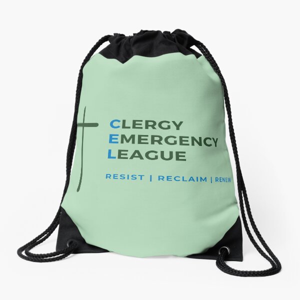 CEL Logo - Transparent Drawstring Bag