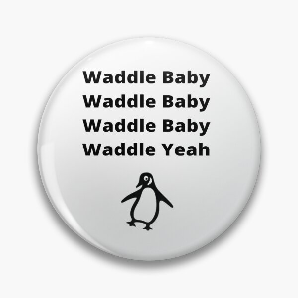 Item preview, Waddle Baby Waddle Penguin designed and sold by CoolDudDesigns.