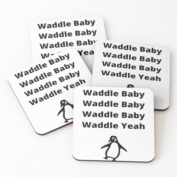 Item preview, Waddle Baby Waddle Penguin designed and sold by CoolDudDesigns.