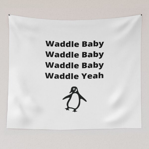 Item preview, Waddle Baby Waddle Penguin designed and sold by CoolDudDesigns.