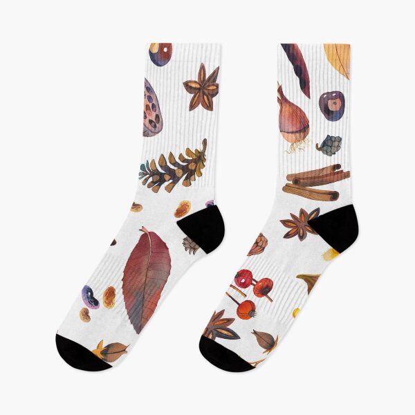 Item preview, Estampado botánico de otoño con blanco designed and sold by Amazinggrace63.