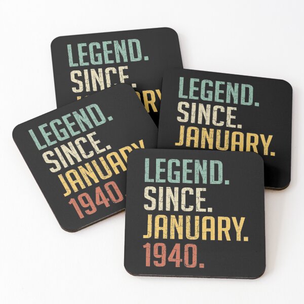 Item preview, Legend Since January 1940 81st Birthday Gift 81 Years Old Vintage January 1940 designed and sold by Takatv.