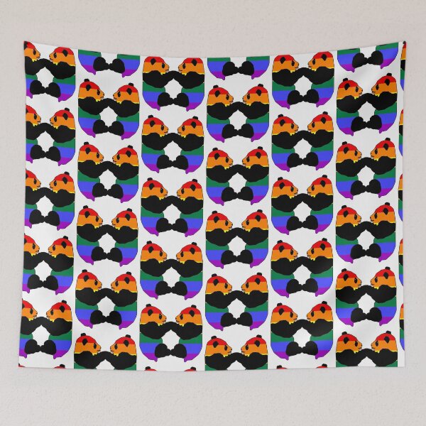 Item preview, Rainbow Pandas Rainbow Pride By Bent Sentiments LGBT gay lesbian interest  designed and sold by bentsentiments.