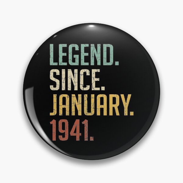 Item preview, Legend Since January 1941 80th Birthday Gift 80 Years Old Vintage January 1941 designed and sold by Takatv.