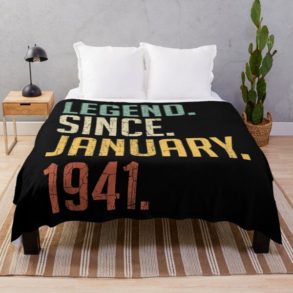 Item preview, Legend Since January 1941 80th Birthday Gift 80 Years Old Vintage January 1941 designed and sold by Takatv.