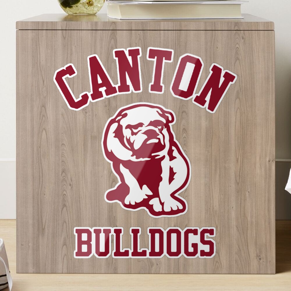 Canton Bulldogs Sticker for Sale by SwampfoxDesign