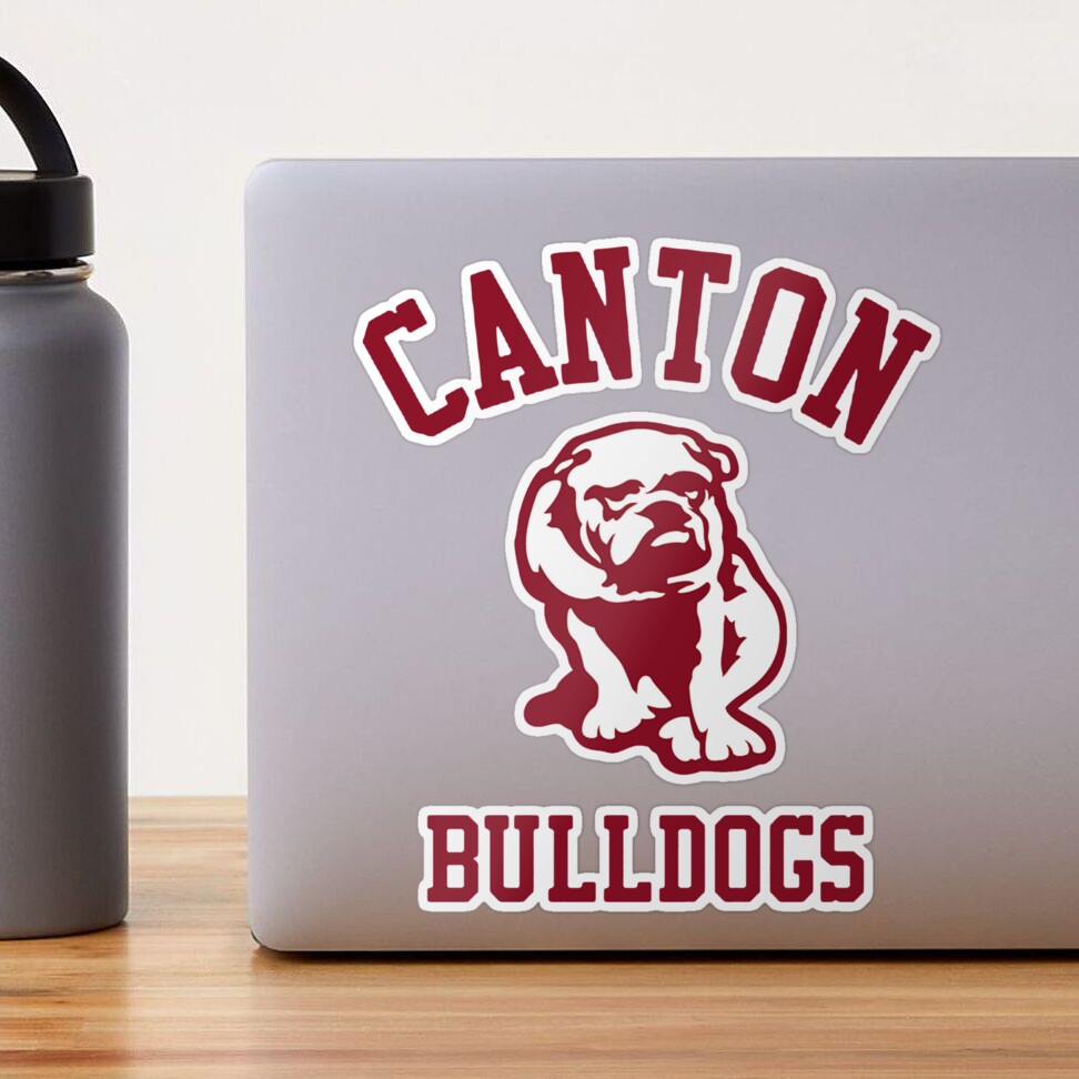 Modernized Canton Bulldogs - Canton Ohio - Sticker